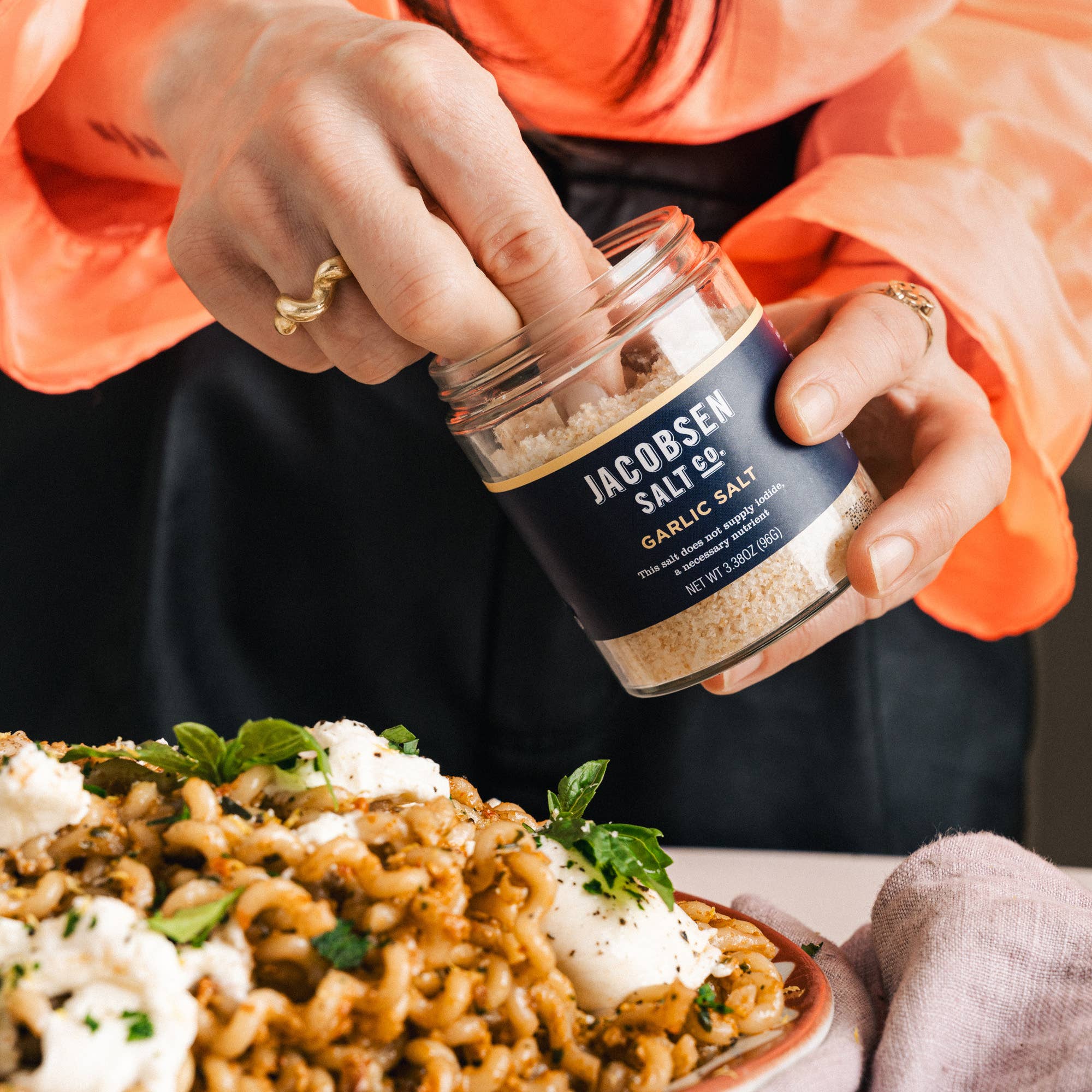 Jacobsen Salt Co Garlic Salt Infused Sea Salt