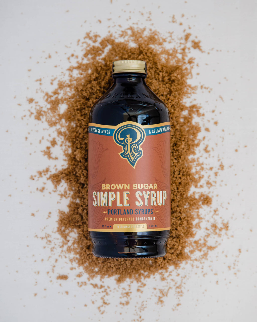 Portland Syrups Brown Sugar Simple Syrup — 12 oz