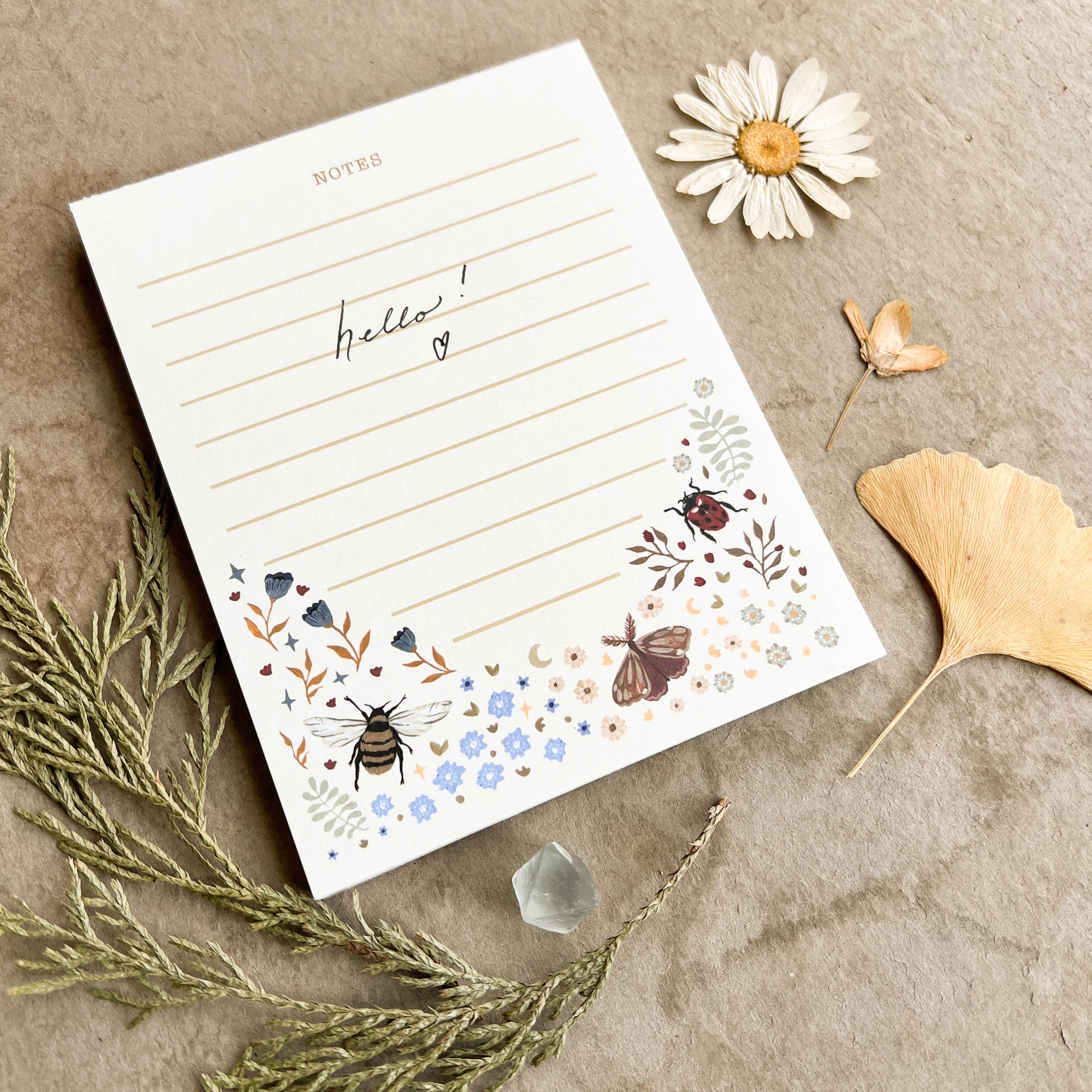Polanshek of the Hills Woodland Notepad (Small)