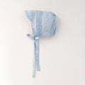 Huggalugs Boys Solid Blue Bonnet