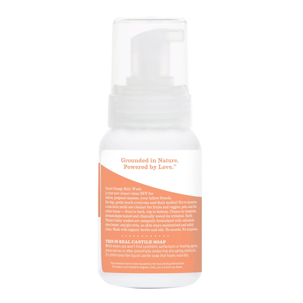 Earth Mama Sweet Orange Baby Wash