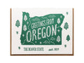 Noteworthy Paper & Press Greetings from Oregon Greeting Card