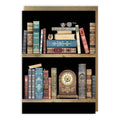 Notes & Queries Blank Card — Bookshelves