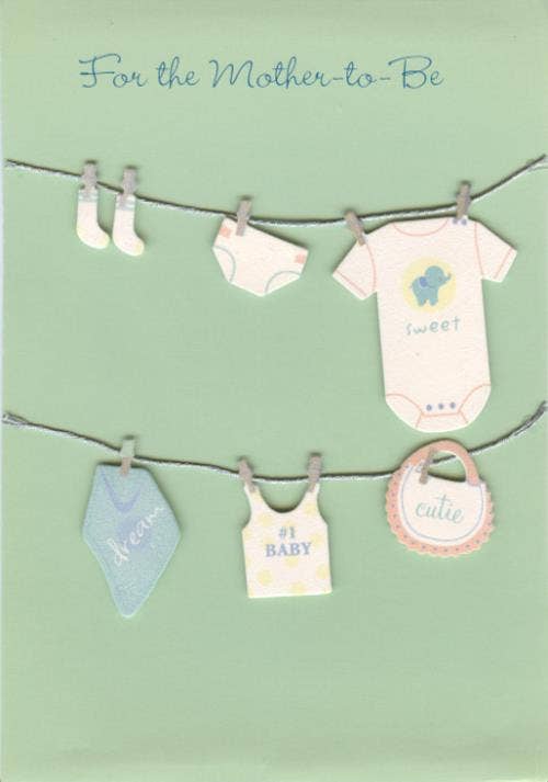 Sweet Mother-to-Be Baby Shower Card