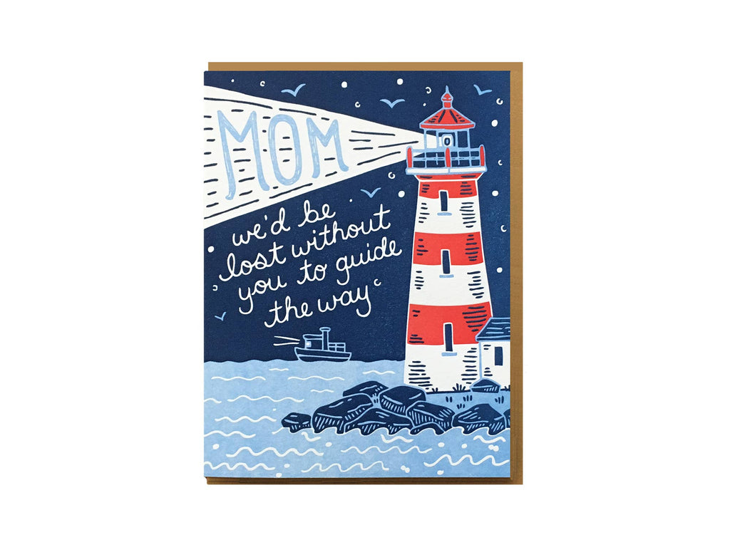 Noteworthy Paper & Press Mom Lighthouse Greeting Card