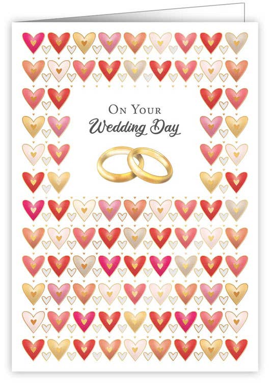 Notes & Queries Wedding Card — Wedding Rings