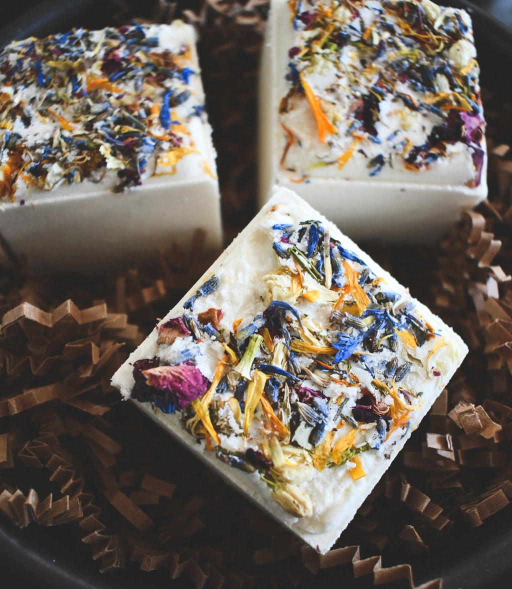 Orange Thyme Wildflower & Honey Bath Bomb
