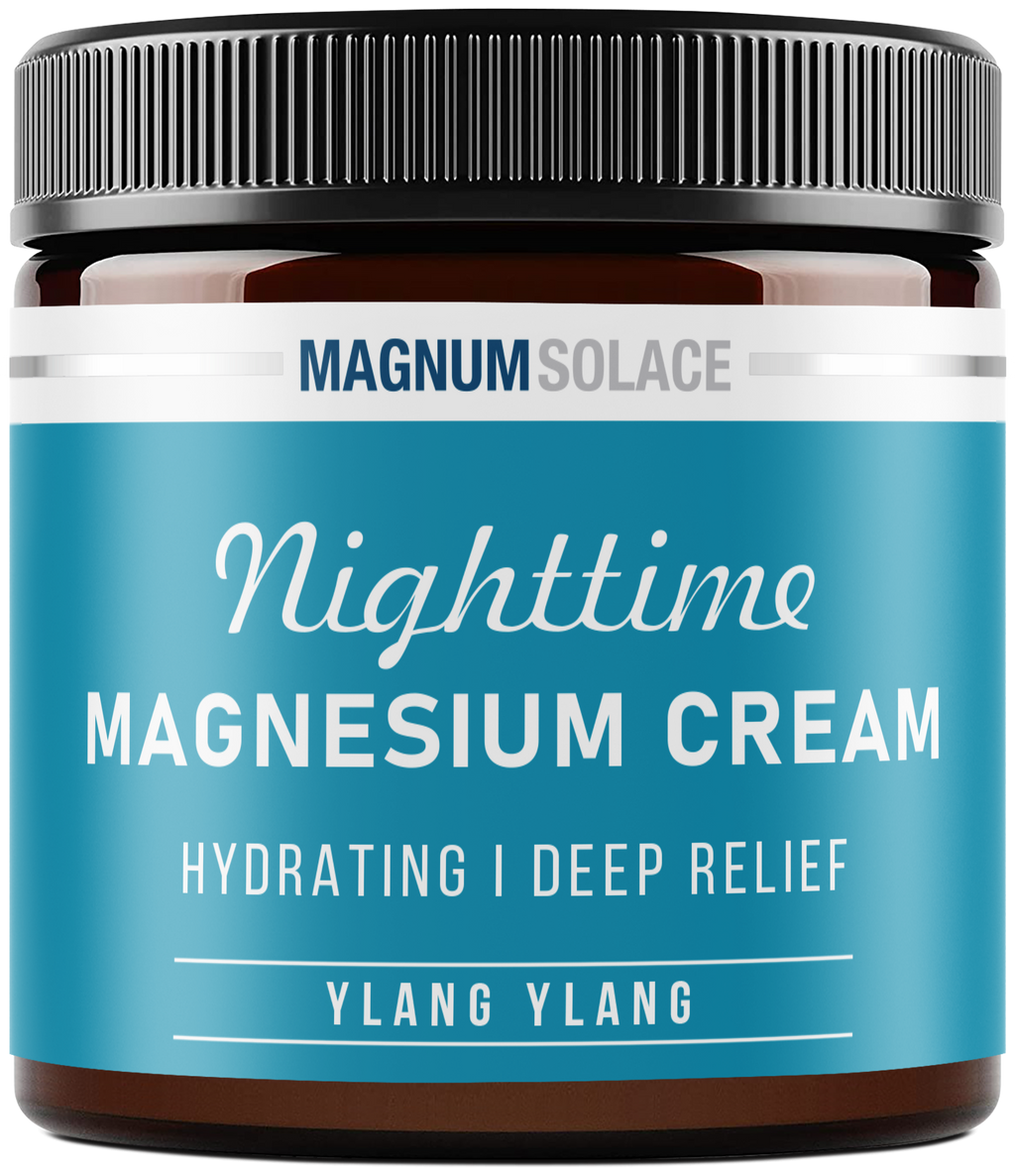 Magnum Solace Nighttime Magnesium Cream, Soothing Body Moisturizer