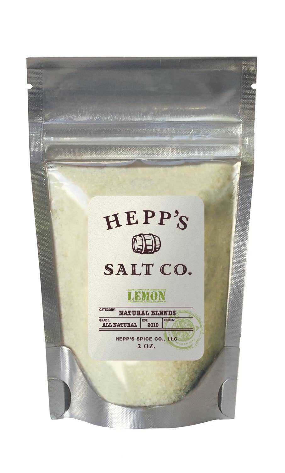 Hepp's Salt Co. Lemon Sea Salt