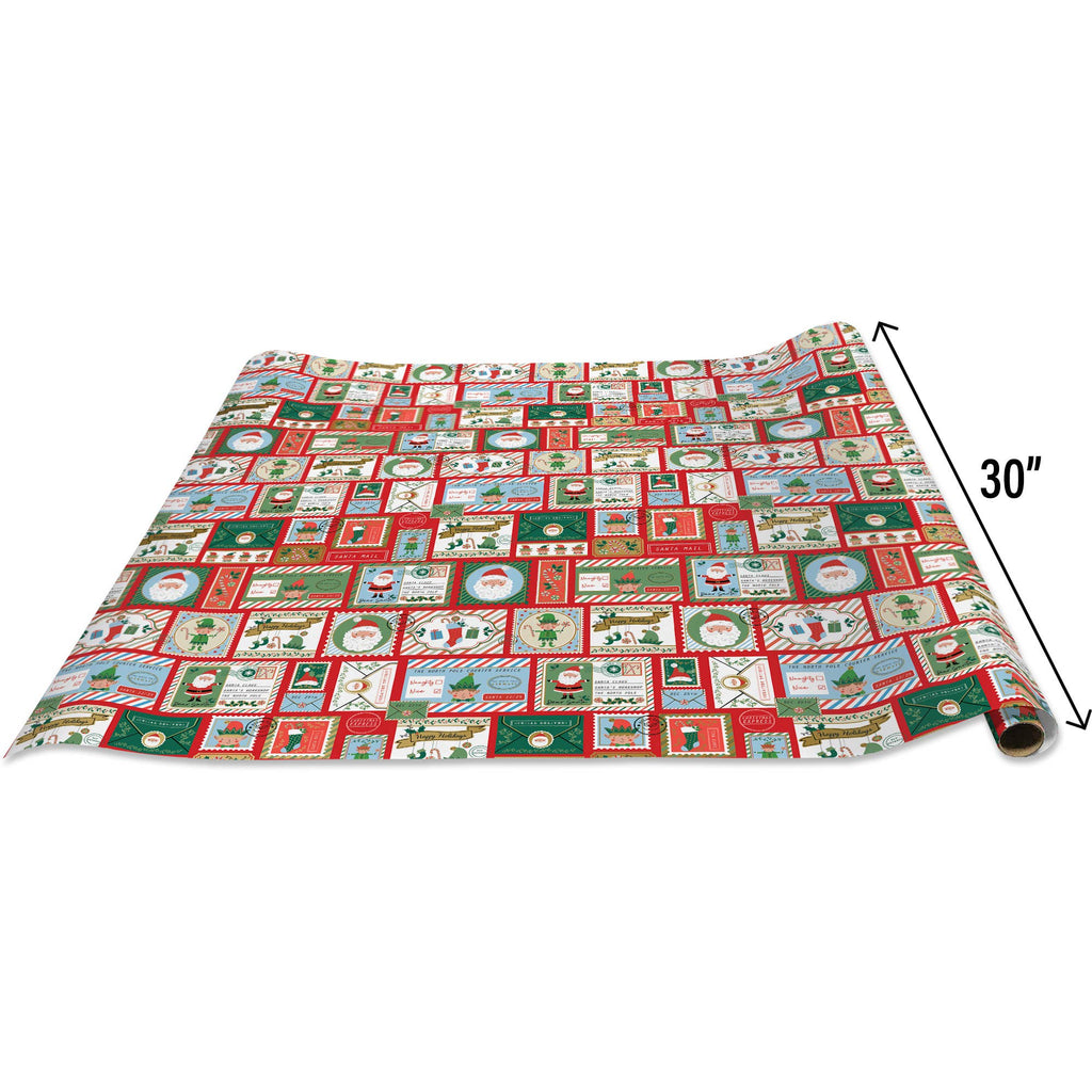 Jillson & Roberts North Pole Bound Wrapping Paper Roll
