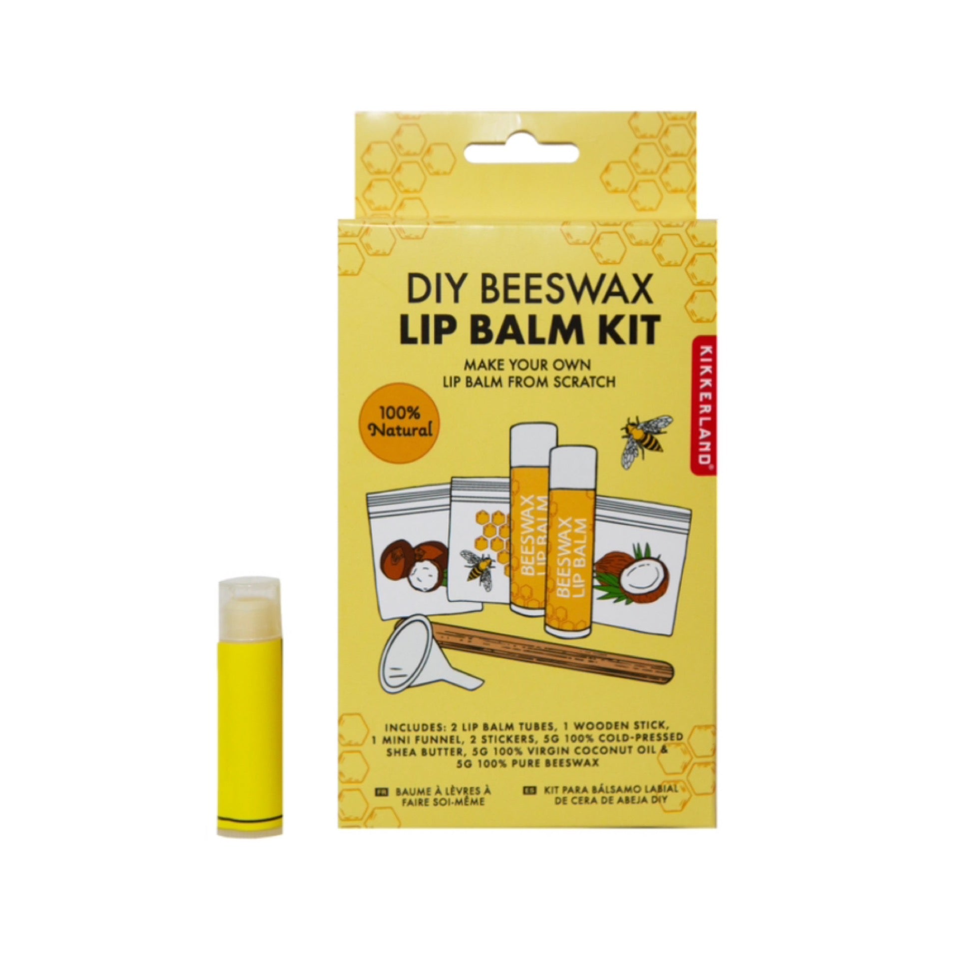 DIY Beeswax Lip Balm Kit