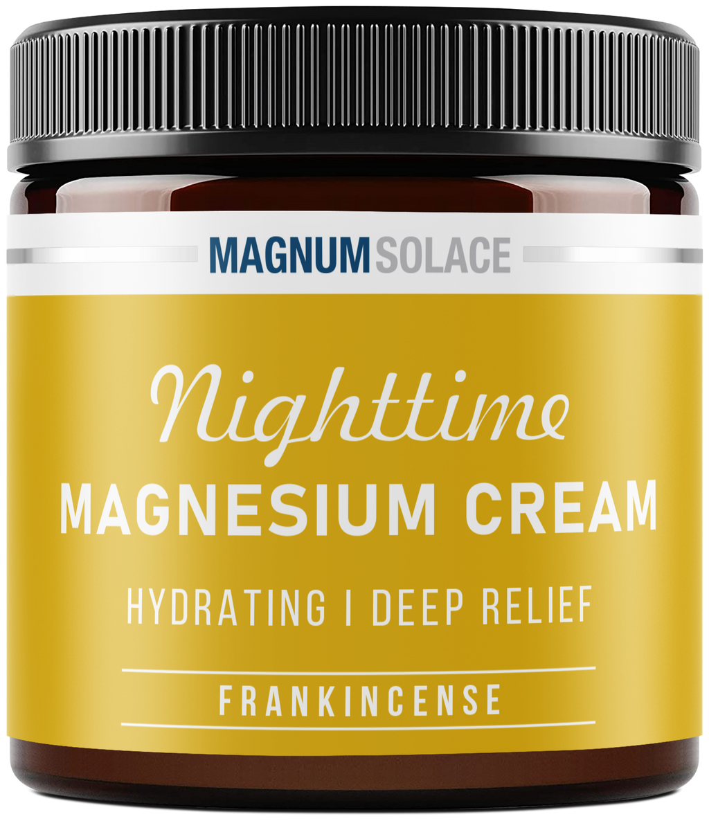 Magnum Solace Nighttime Magnesium Cream, Soothing Body Moisturizer