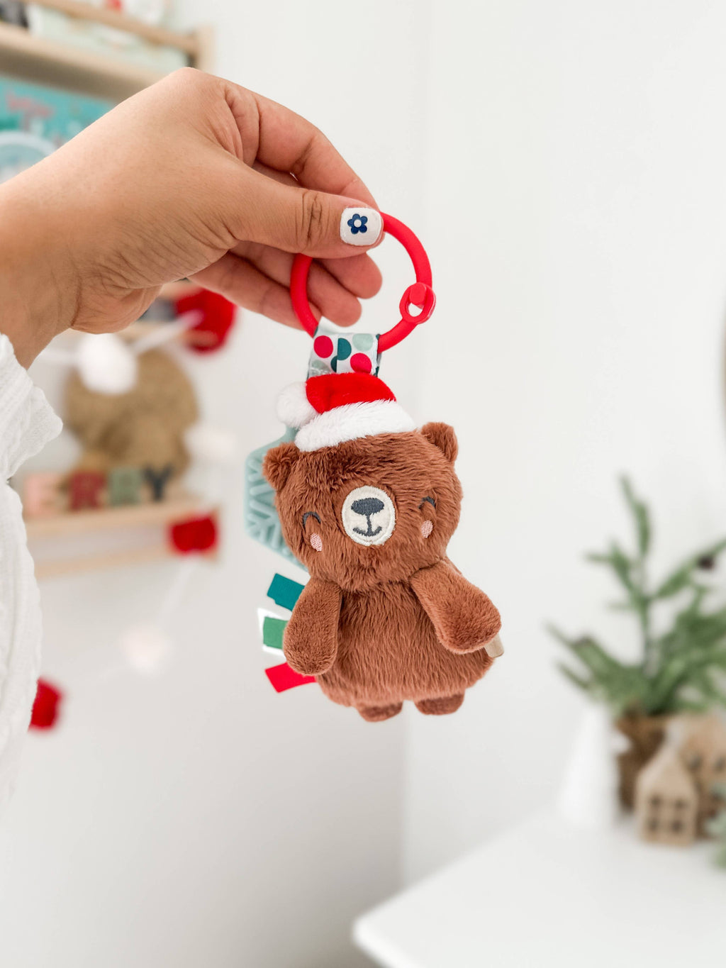 Itzy Ritzy Holiday Itzy Pal Plush and Teether