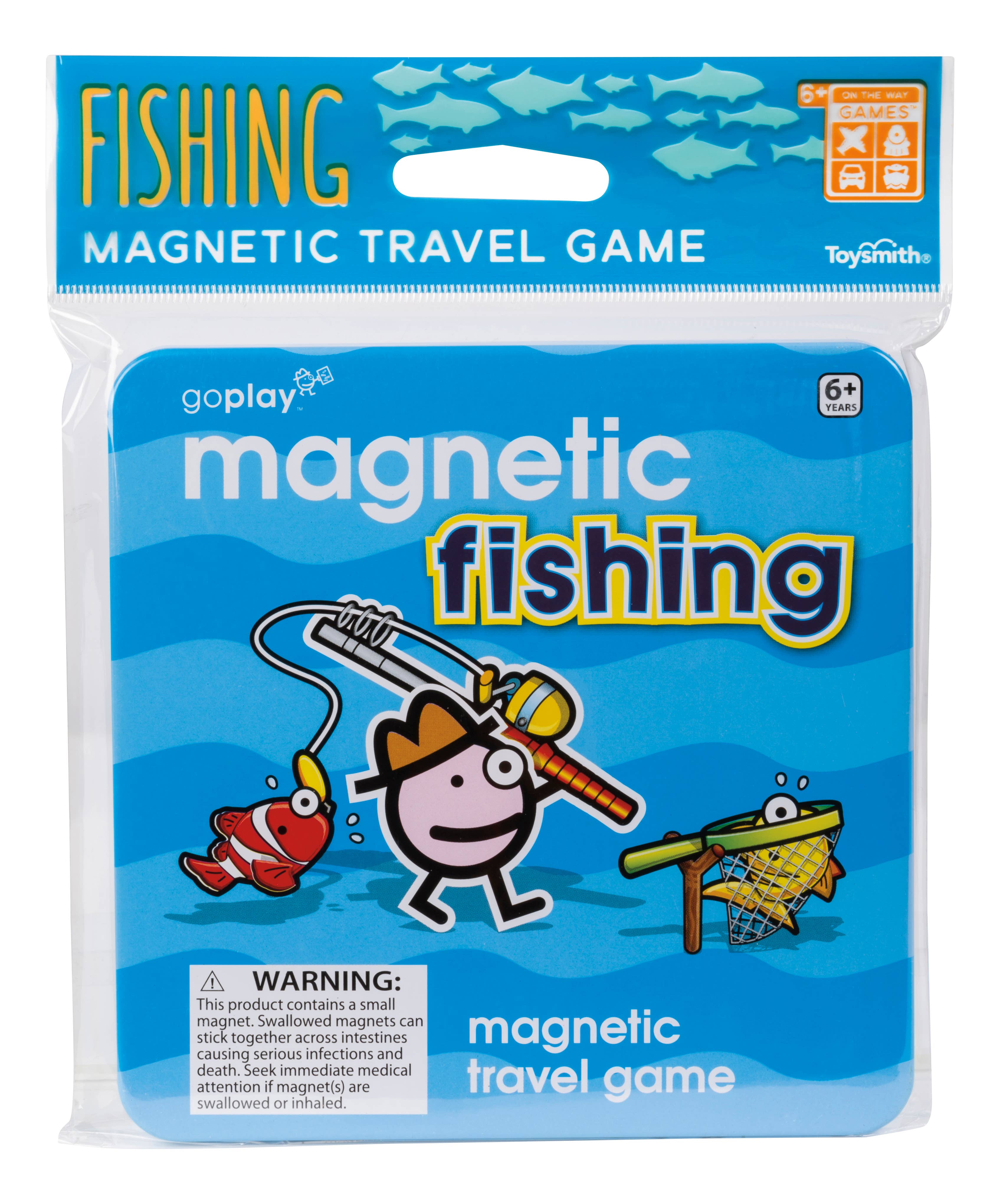 Toysmith Goplay Magnetic Travel Games Assortment