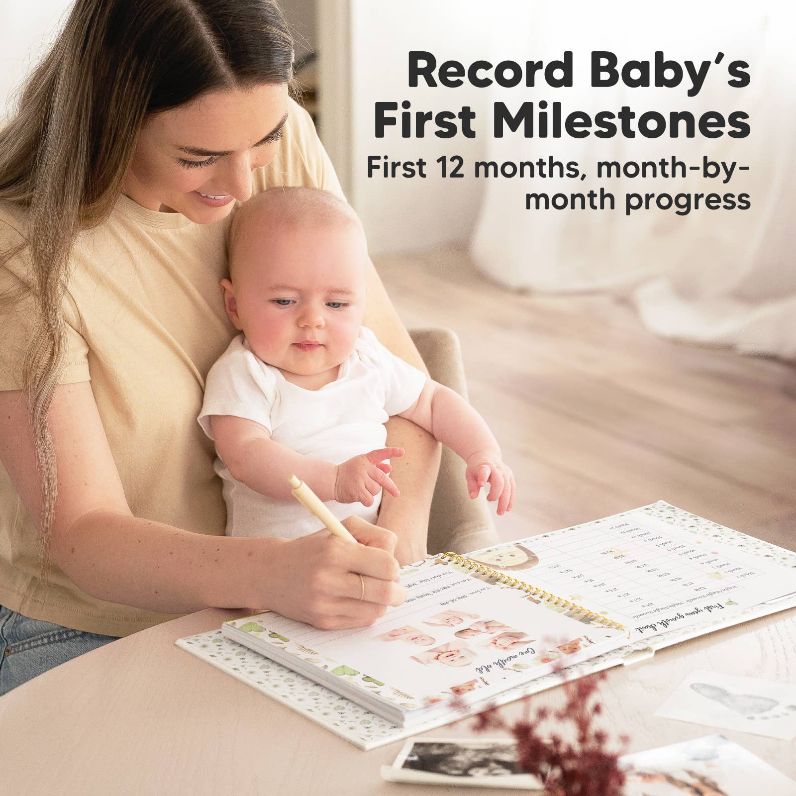 KeaBabies Wonderland Baby Memory Book — First Years Keepsake Journal