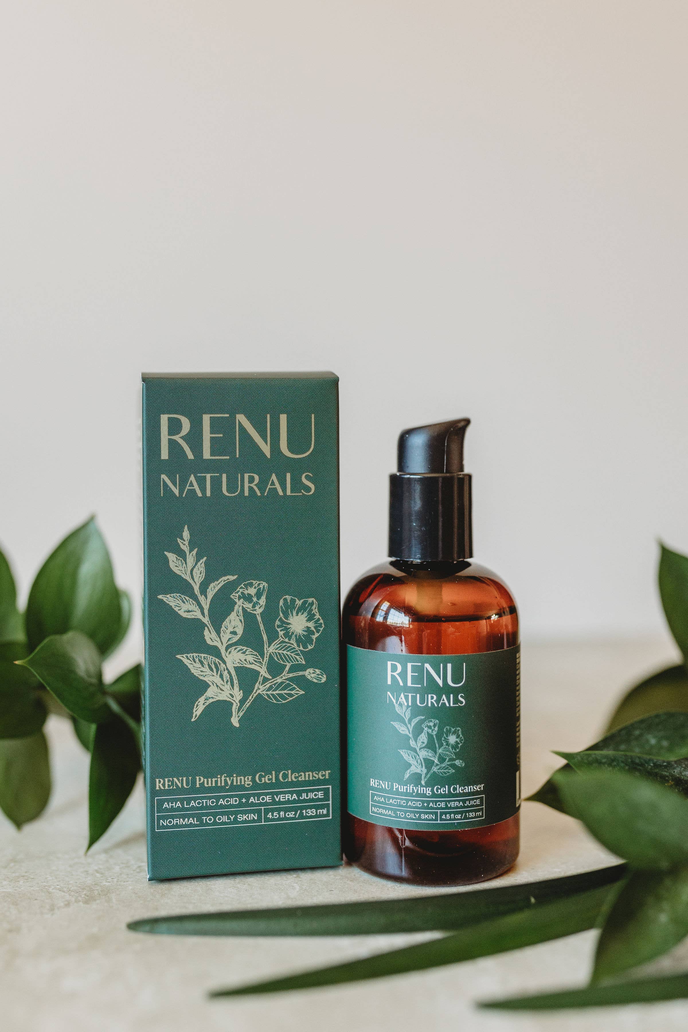 Renu Naturals Purifying Gel Cleanser, 4 oz