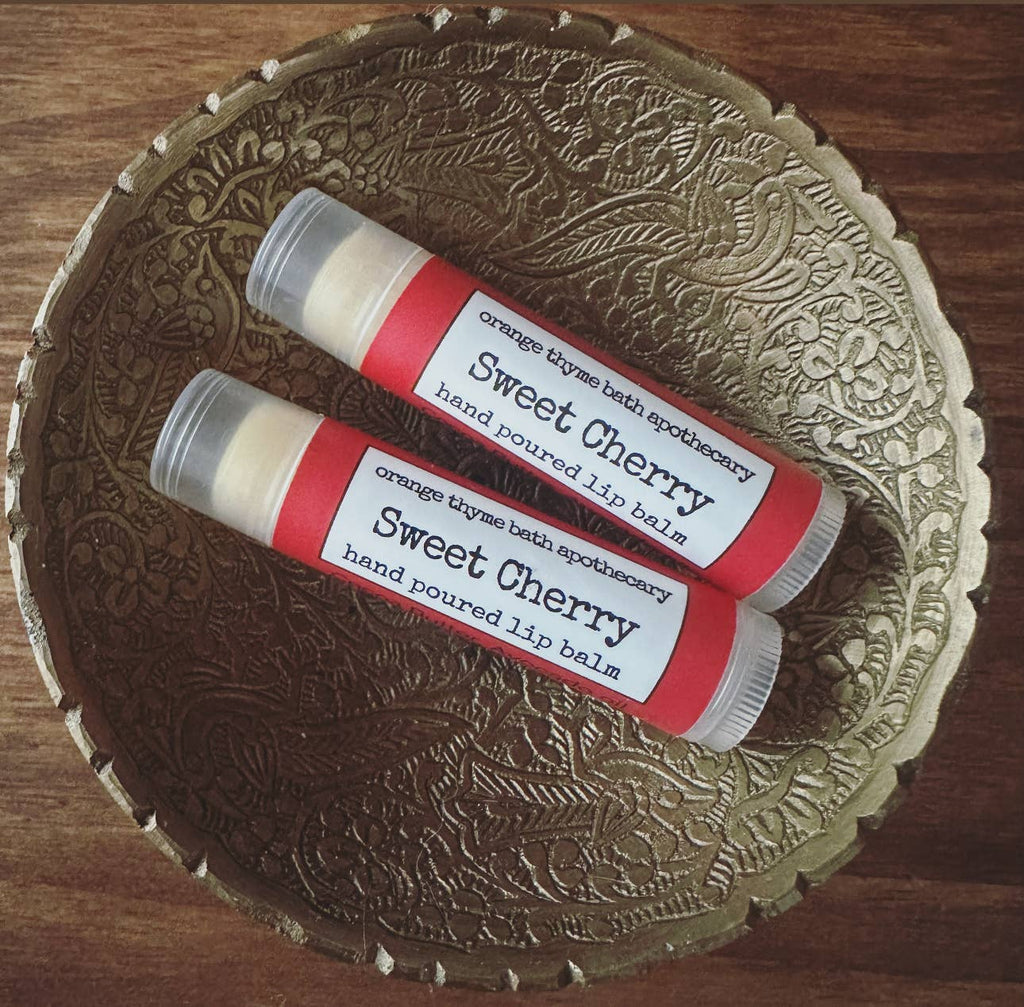 Orange Thyme Sweet Cherry Lip Balm