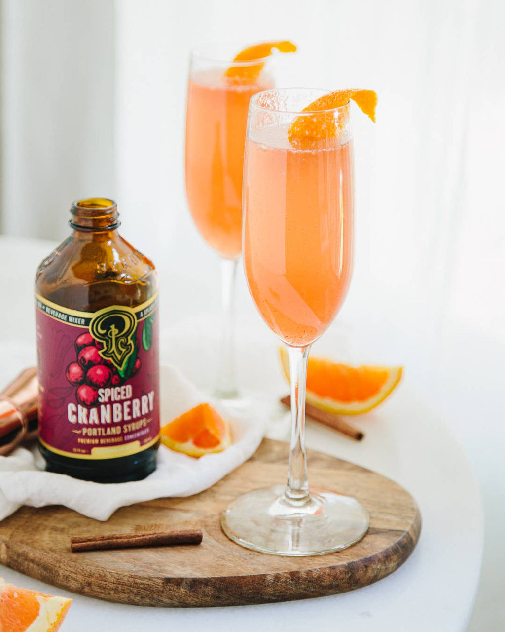 Portland Syrups Spiced Cranberry Cocktail & Coffee Syrup — 12oz