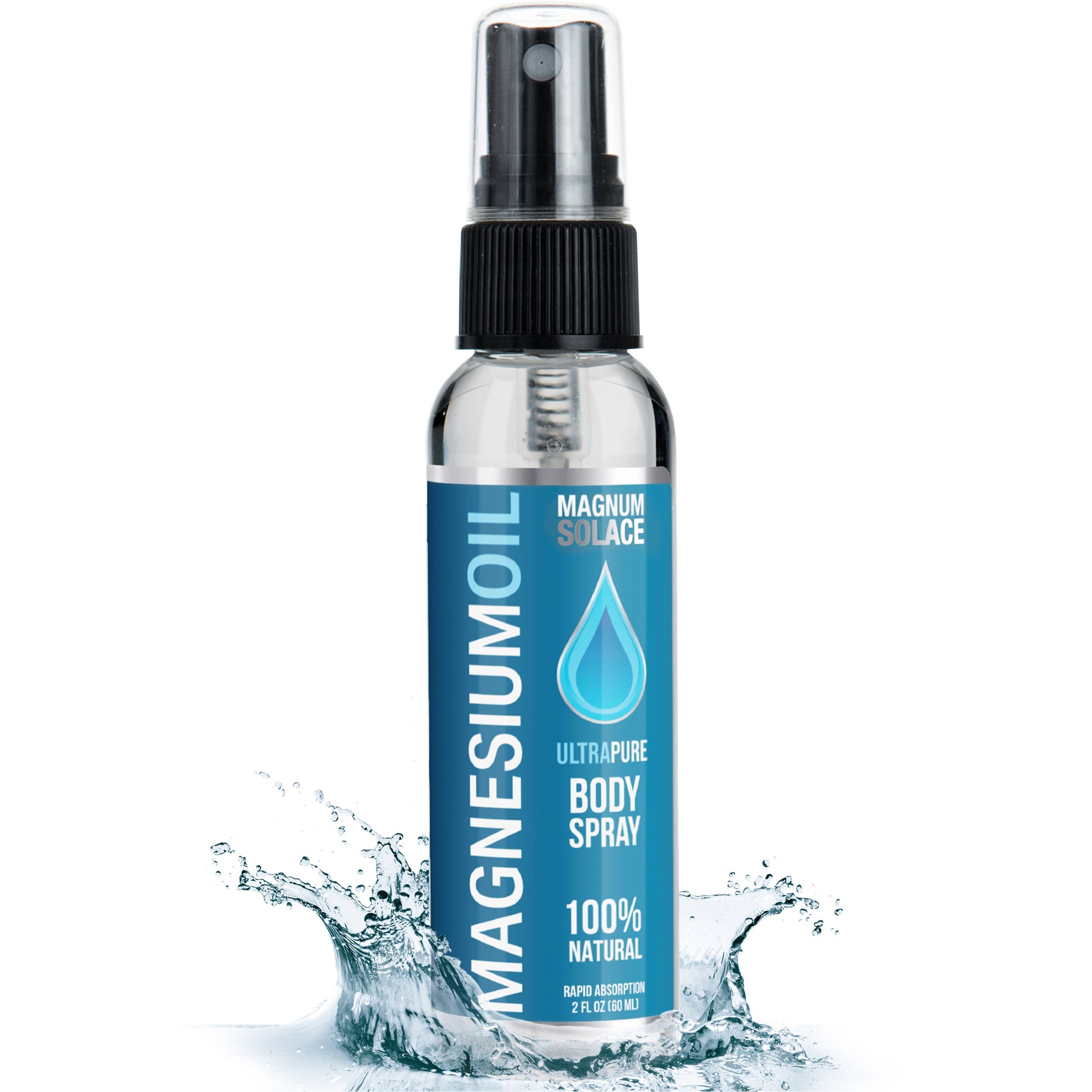 Magnum Solace Magnesium Oil Spray for Restless Legs & Sleep
