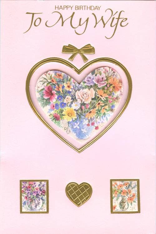 Heartfelt Birthday Card for Wife