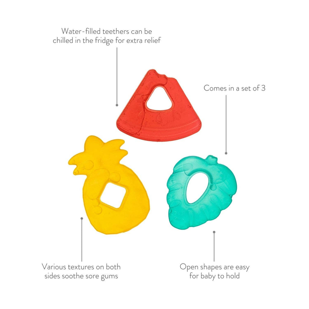 Itzy Ritzy Cutie Coolers Water Filled Teethers 3-Pack