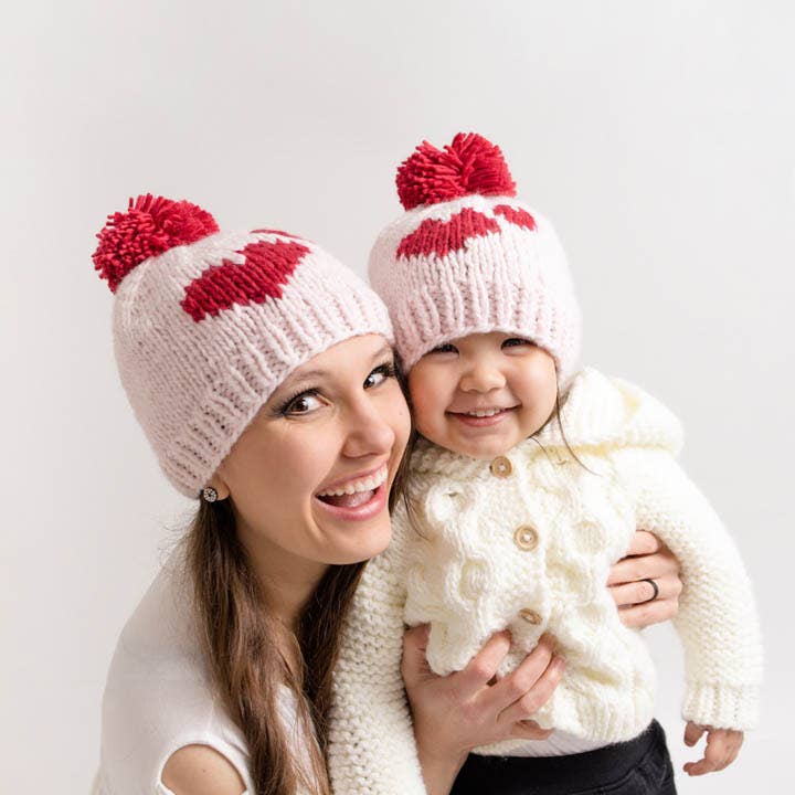 Huggalugs Sweetheart Knit Beanie