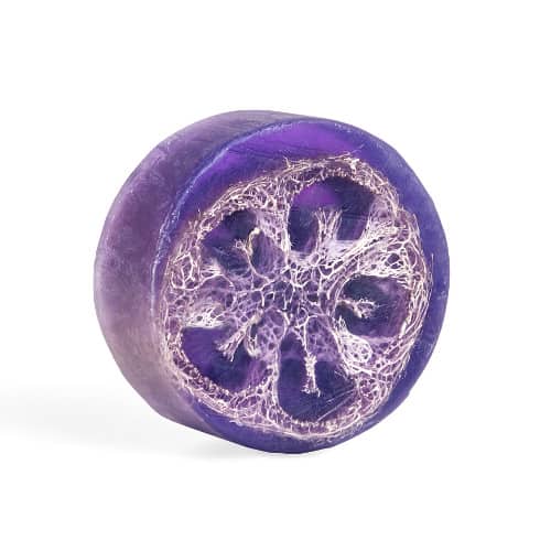 Heartland Fragrance Sweet Lavender Exfoliating Loofa Soap
