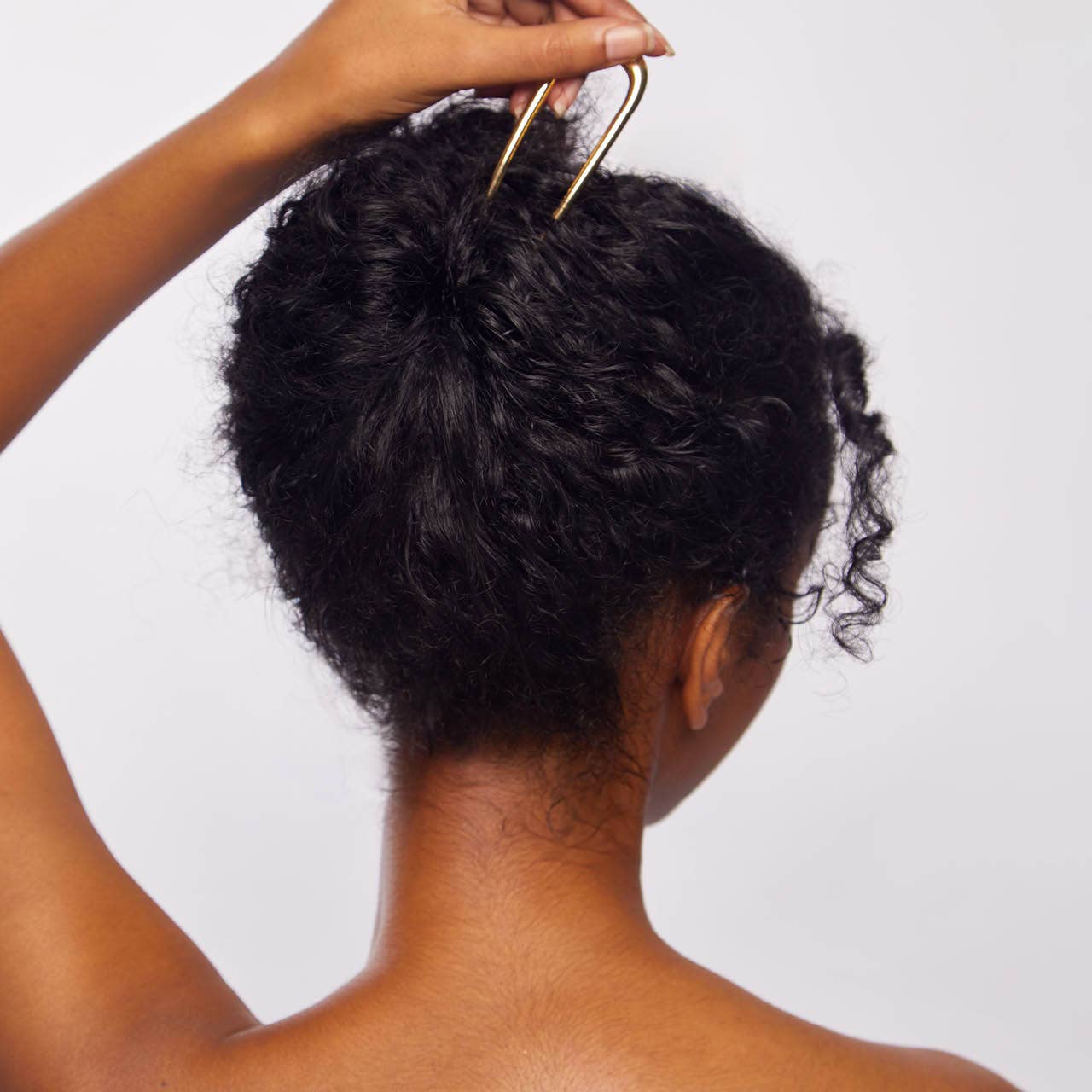 Kitsch Metal French Hair Pin — Gold