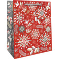 Jillson & Roberts Merriment Red Gift Bag — Medium