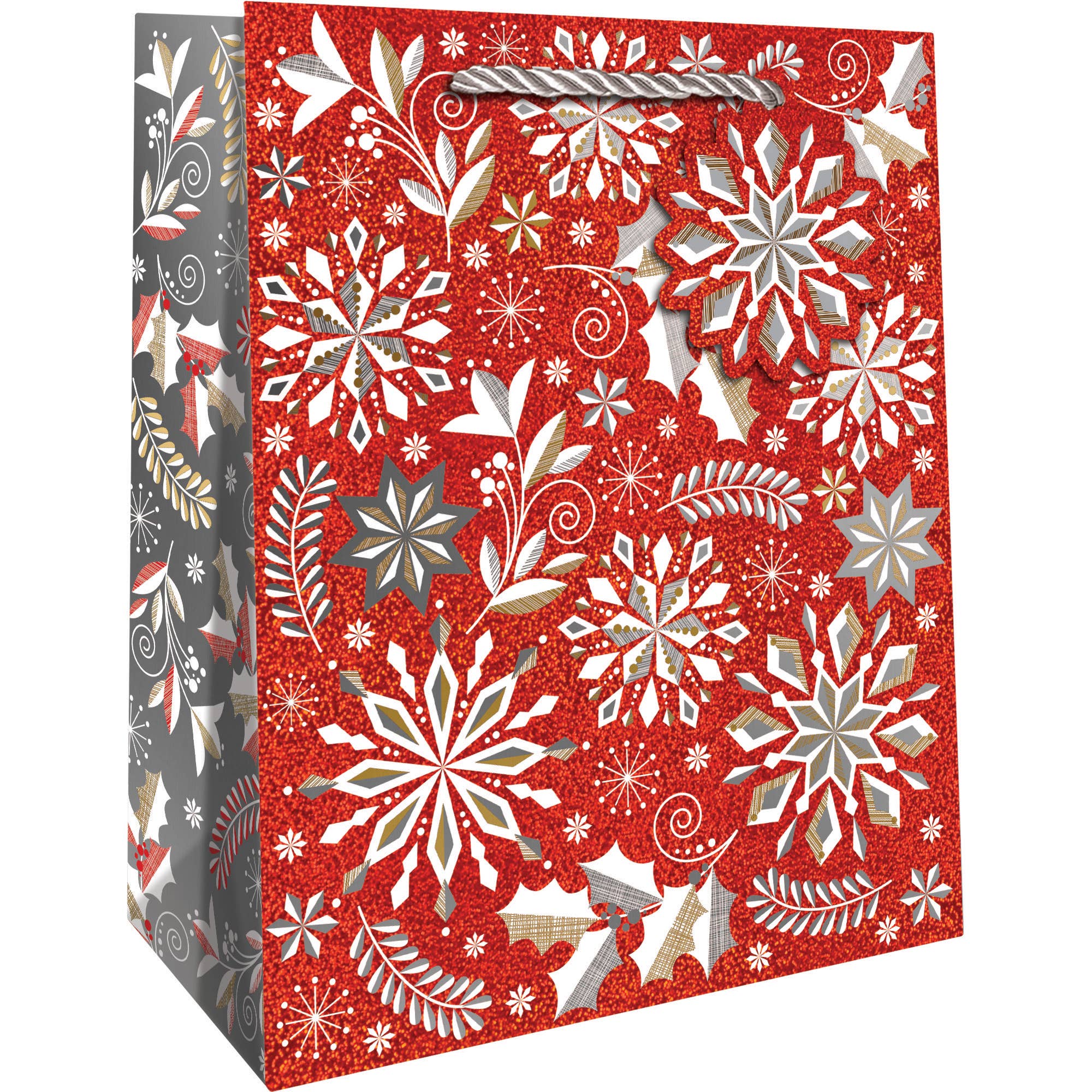 Jillson & Roberts Merriment Red Gift Bag — Medium