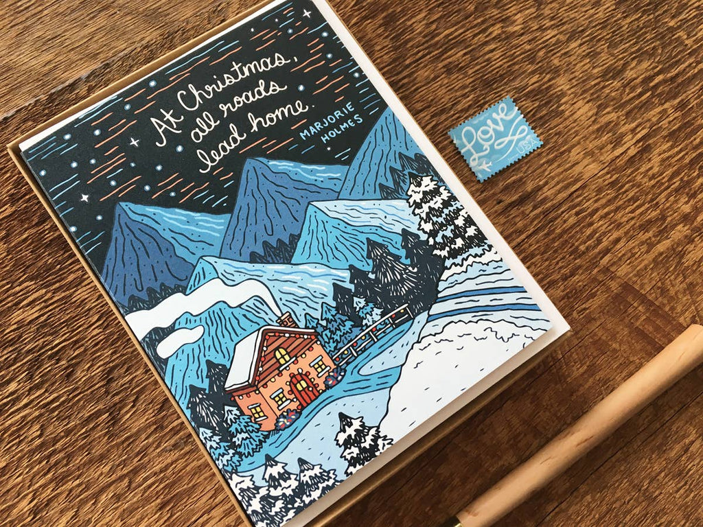 Noteworthy Paper & Press Christmas Home Greeting Card