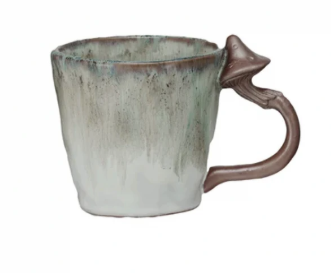 Forest Mushroom Stoneware Mug