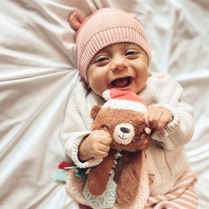 Itzy Ritzy Holiday Lovey Plush and Teether Toy