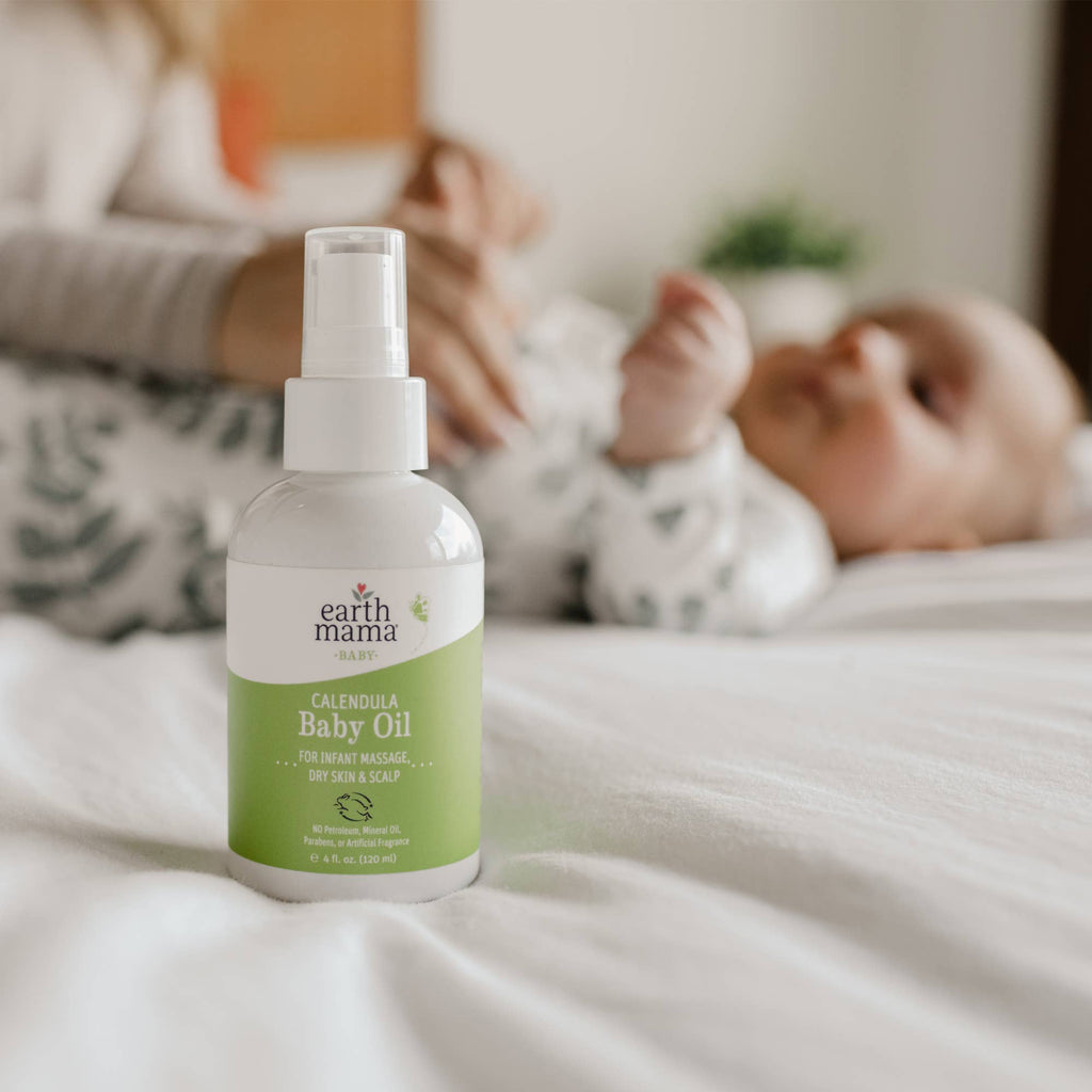 Earth Mama Calendula Baby Oil