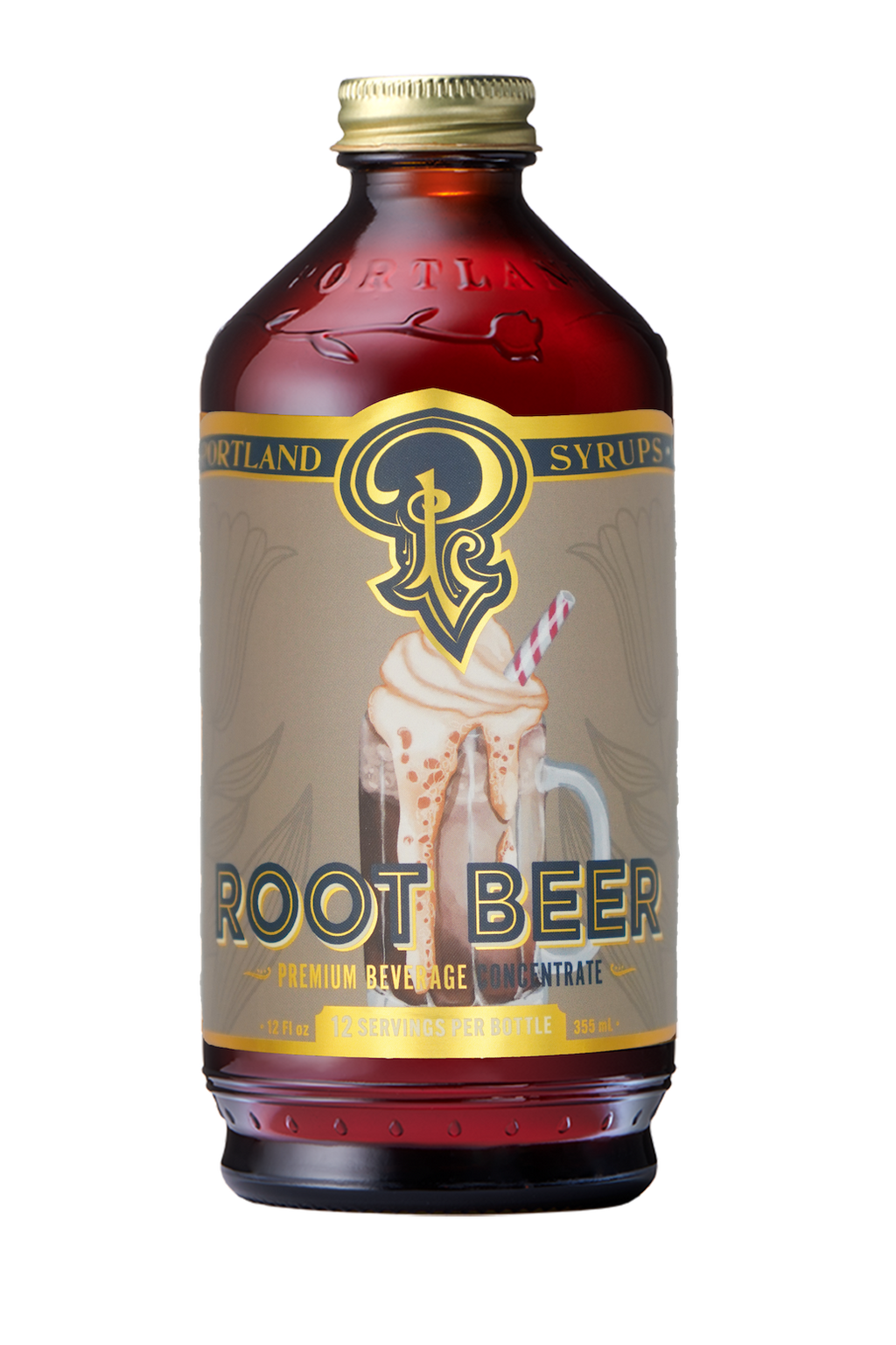 Portland Syrups Craft Root Beer Syrup — 12 oz