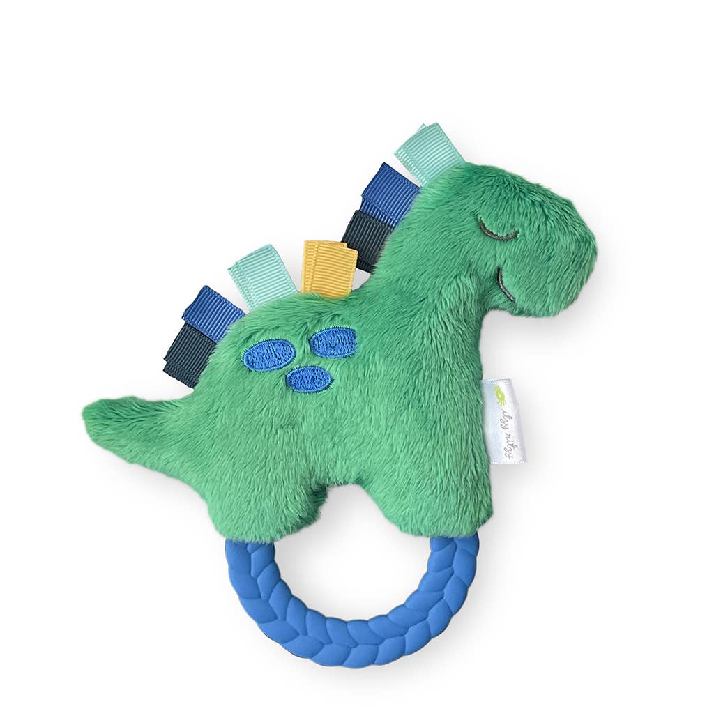 Itzy Ritzy Plush Rattle Pal with Teether