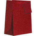 Jillson & Roberts Red Sparkle Gift Bag — Medium