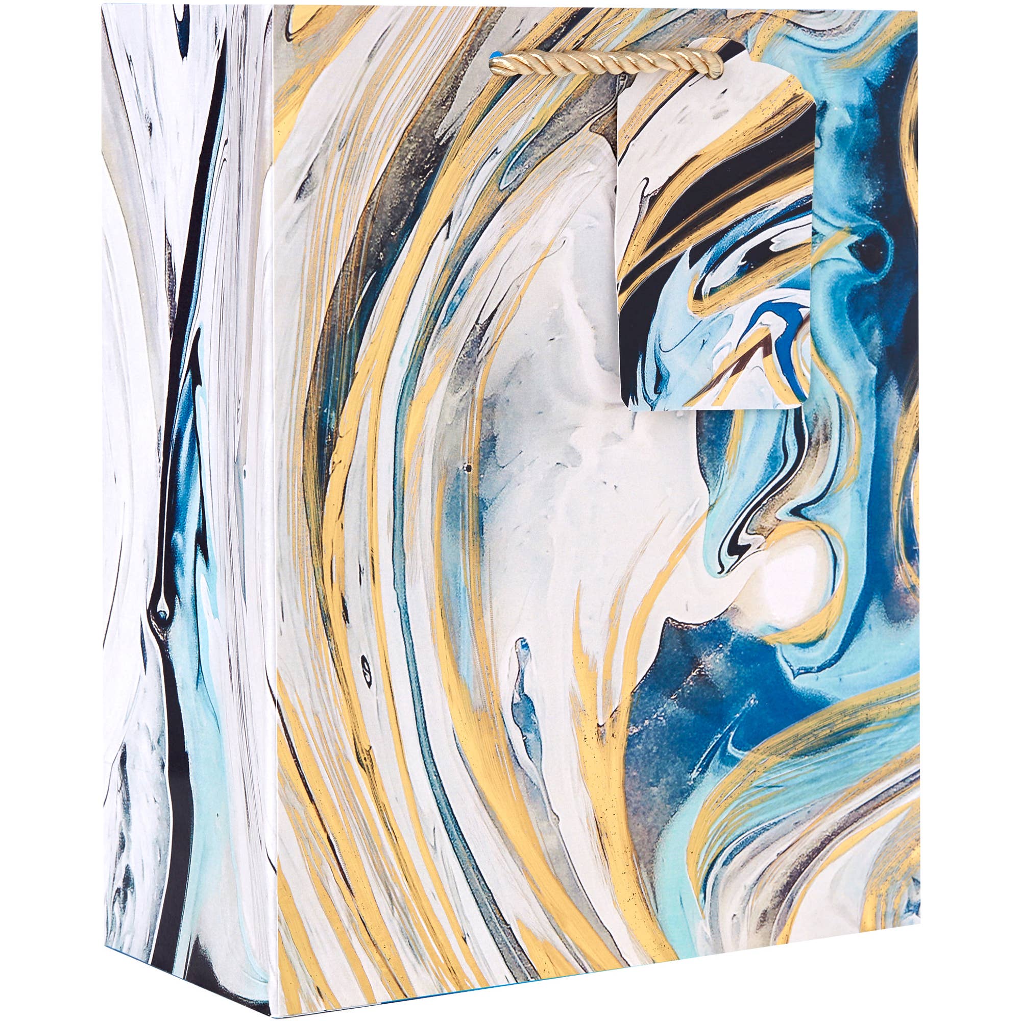 Jillson & Roberts Marbleized Magic Gift Bag — Medium
