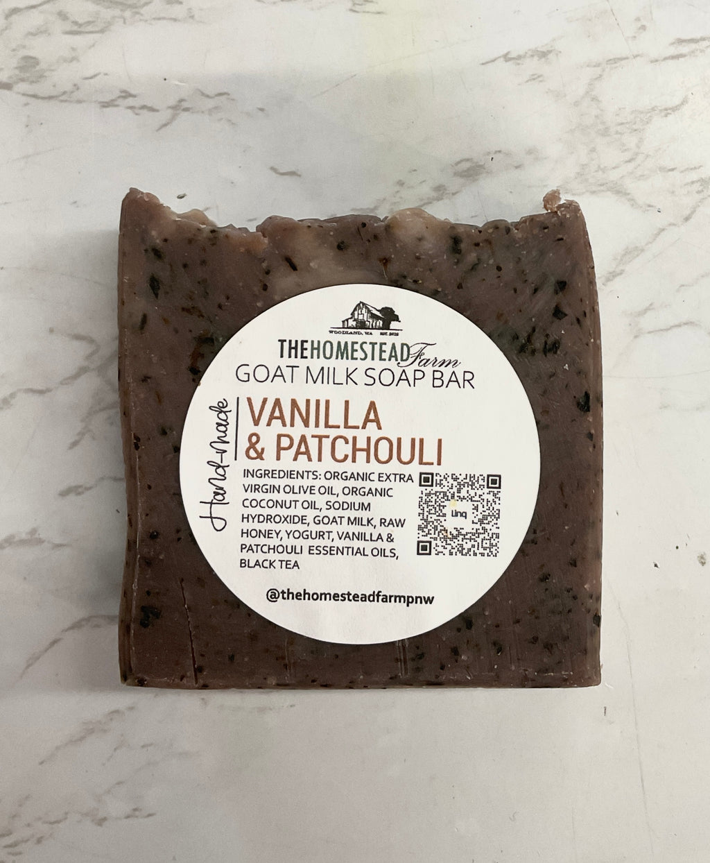 The Homestead Farm Goat Milk Soap Bar