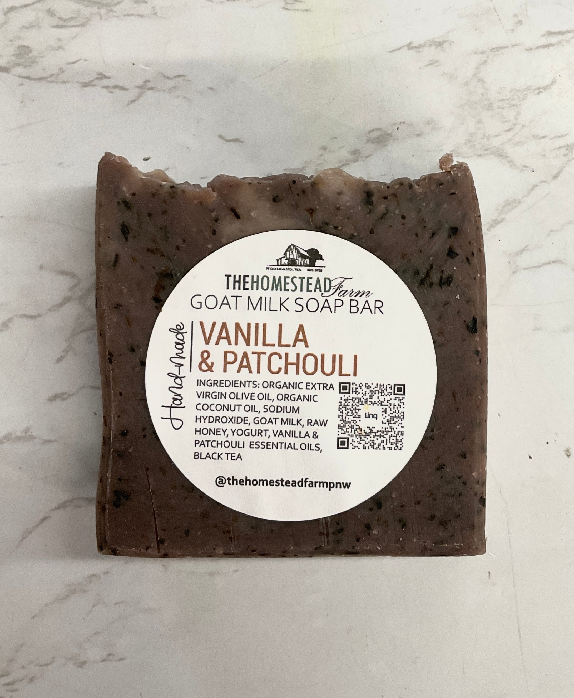 The Homestead Farm Goat Milk Soap Bar