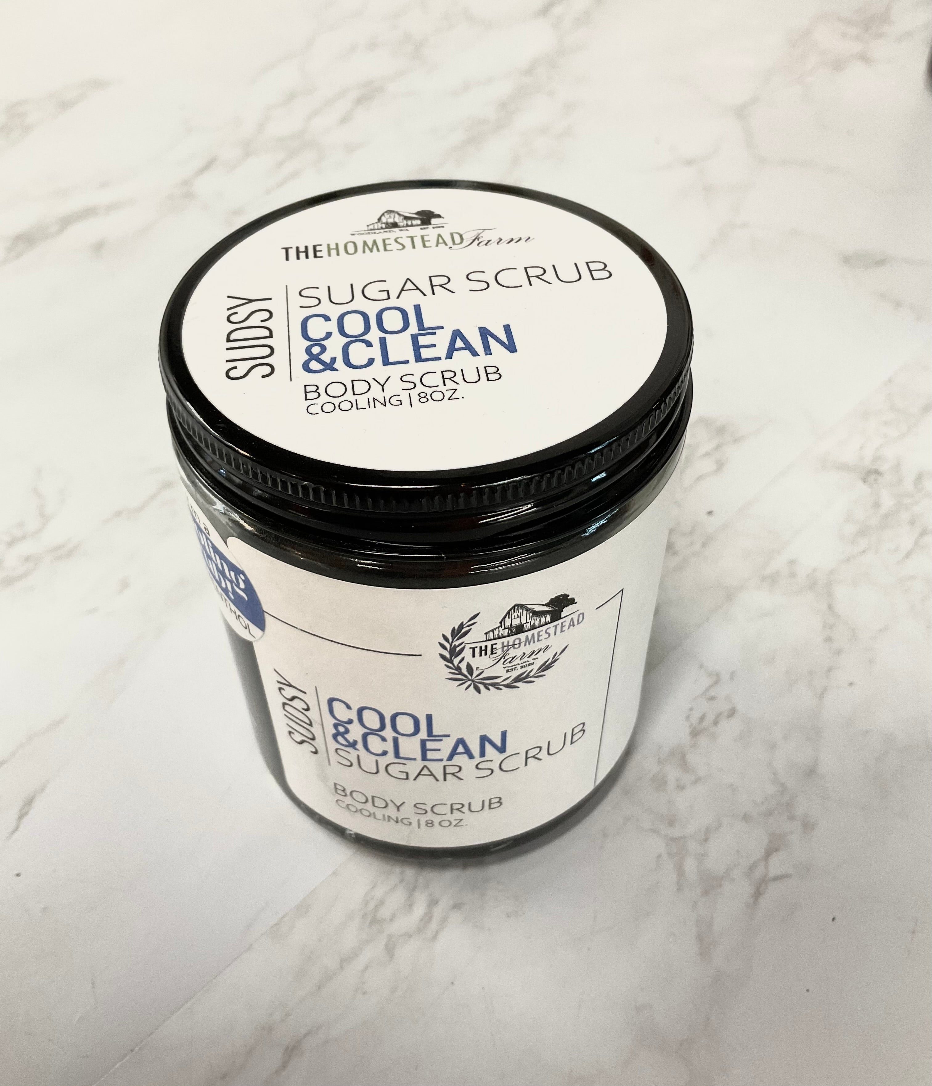 The Homestead Farm Sugar Scrub, Sudsy & Oily Variants