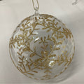 Glittered Glass Ornament