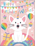 Gina B Birthday Card — Kids' Birthday Kitty