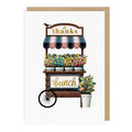 Notes & Queries Thank You Card — Flower Cart