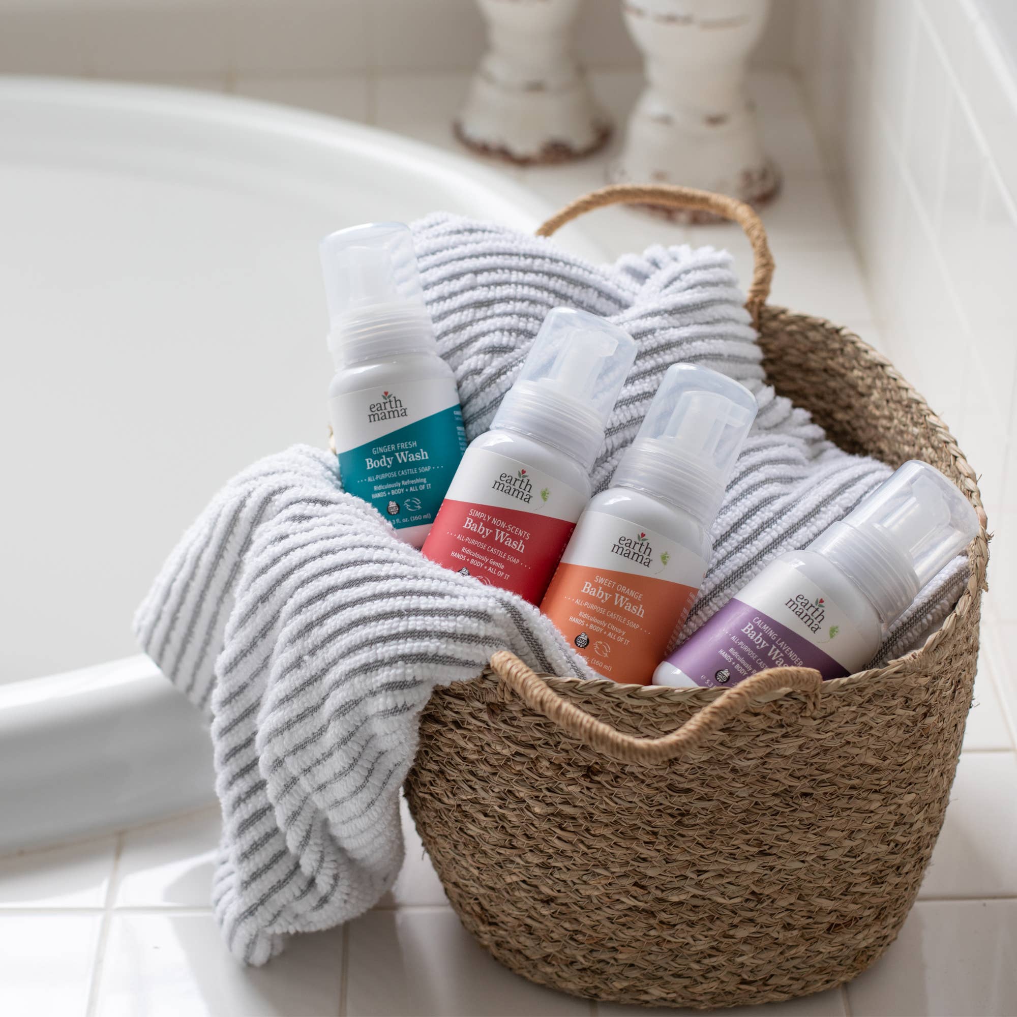 Earth Mama Calming Lavender Castile Baby Wash