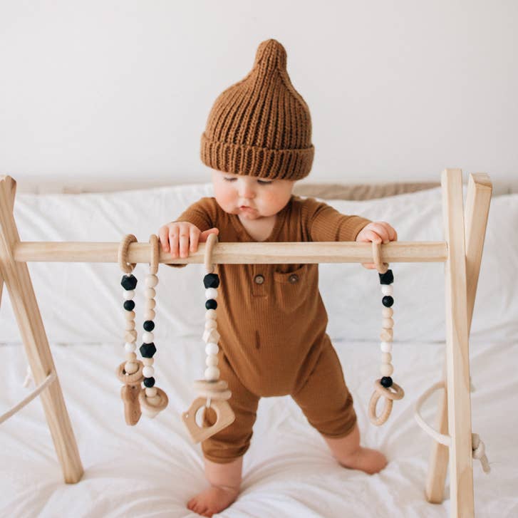 Huggalugs Pecan Peak Knit Beanie