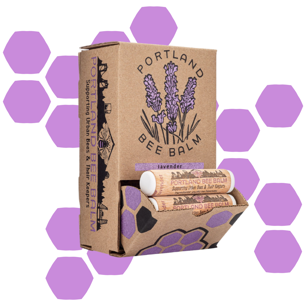 Portland Bee Balm Lavender Beeswax Lip Balm