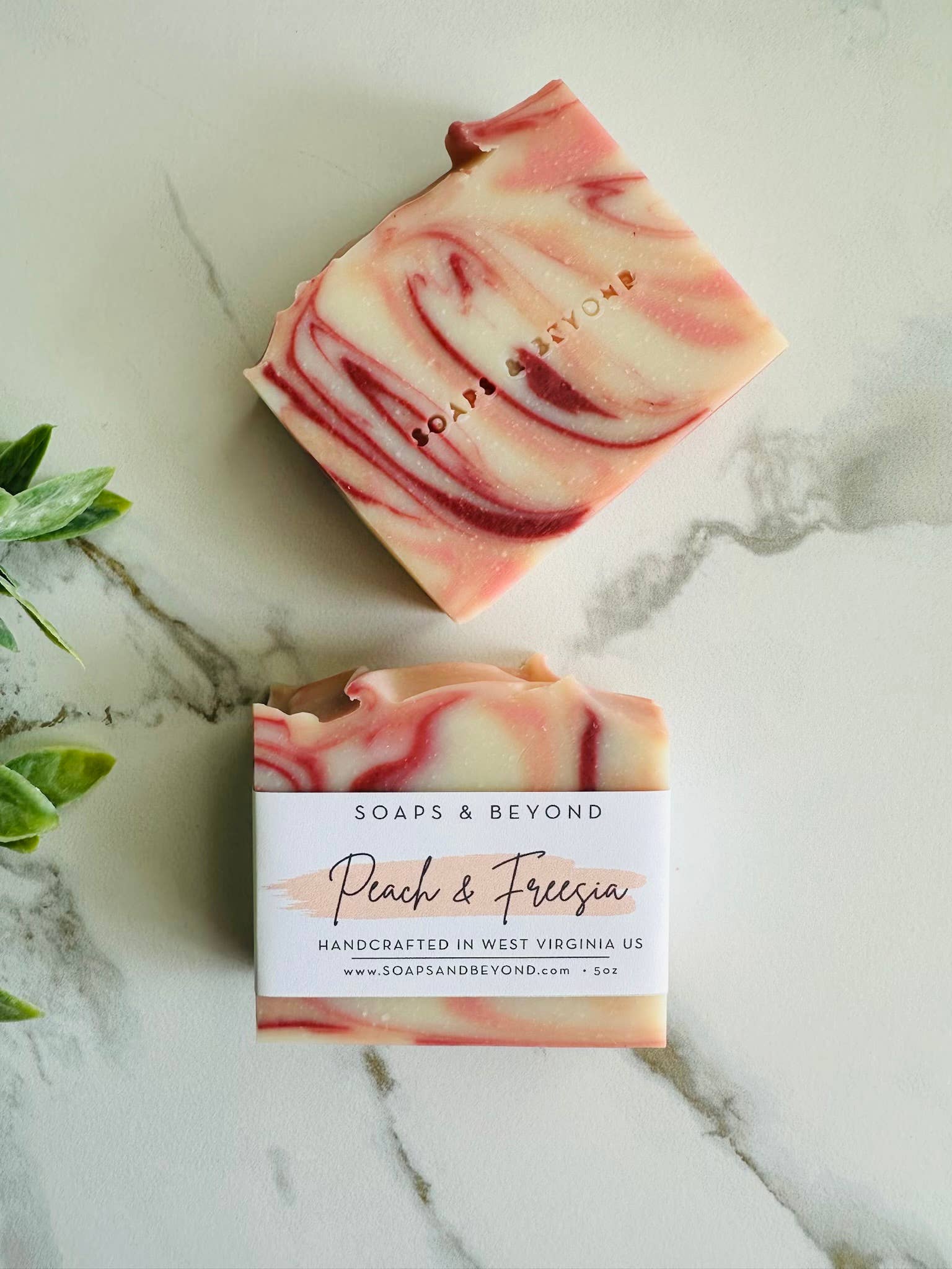 Soaps & Beyond Peach & Freesia Bar Soap