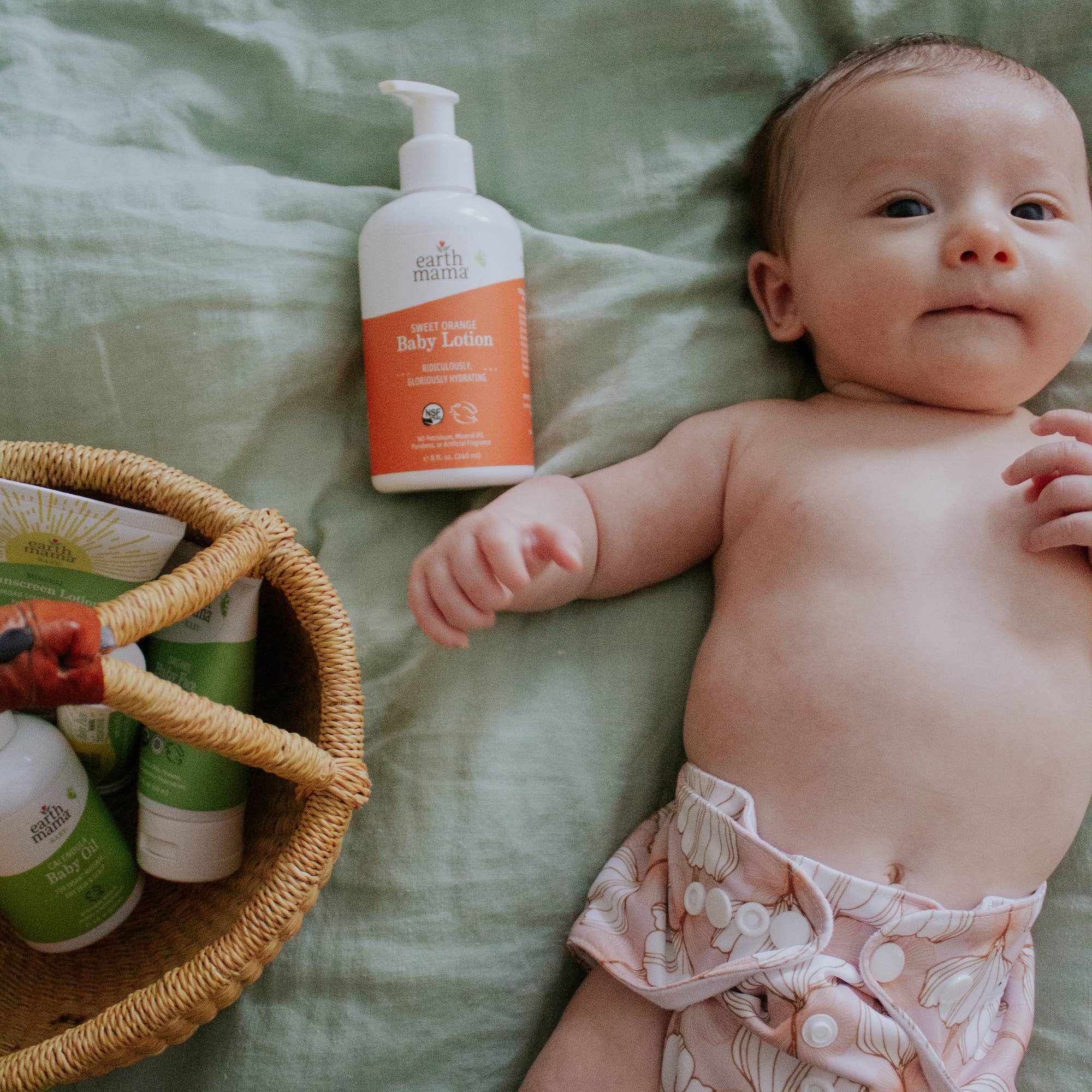 Earth Mama Sweet Orange Baby Lotion