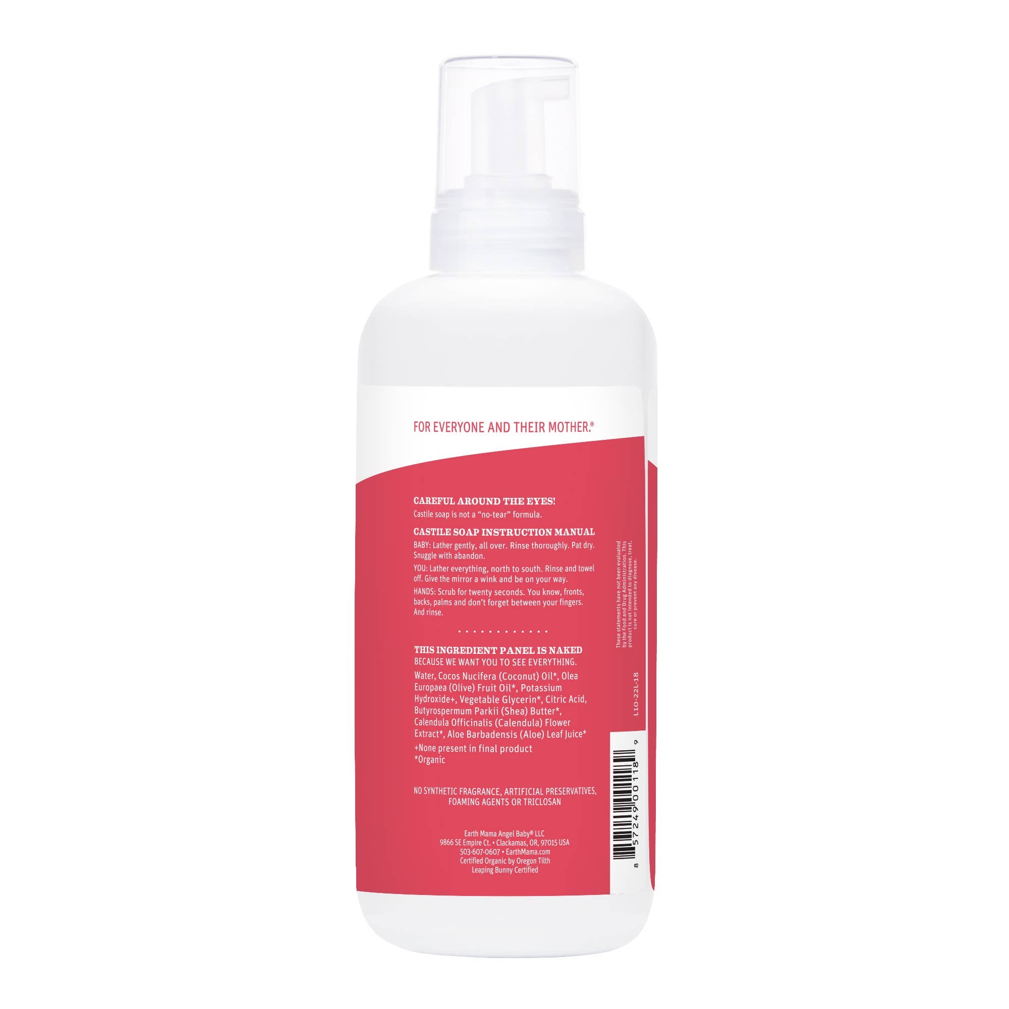 Earth Mama Simply Non-Scents Baby Wash